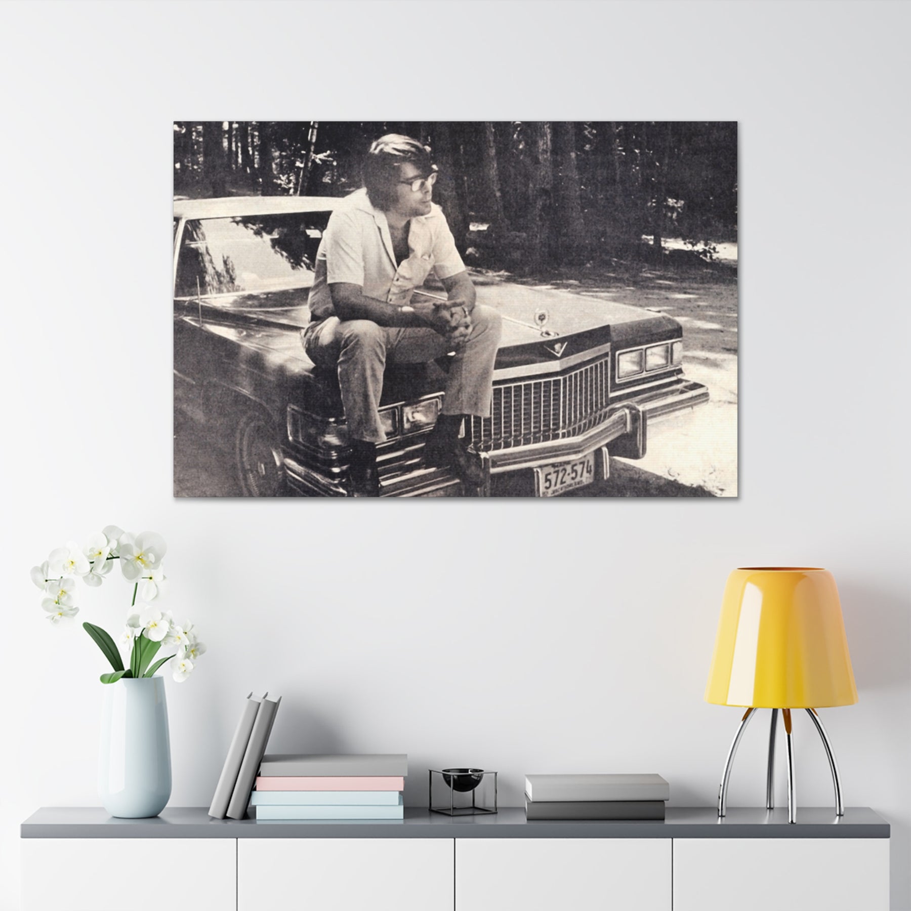 King And Caddy Canvas