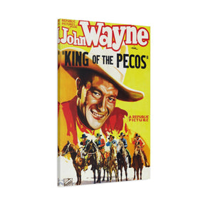 King Of The Pecos Canvas