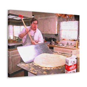 Uncle Buck Pancakes Canvas