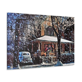 A Christmas Story The House Canvas