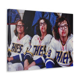 Slapshot The Hanson Brothers Canvas