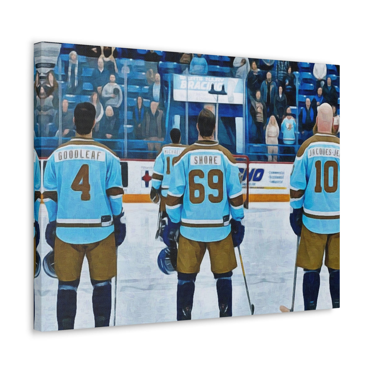 Sudbury Blueberry Bulldogs Canvas