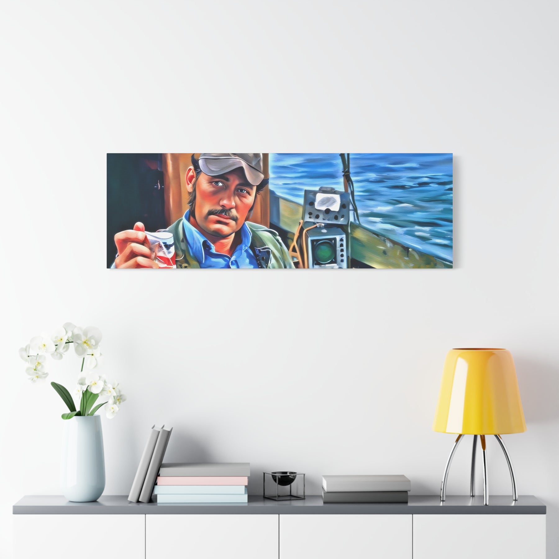 JAWS Crush It Pano Canvas