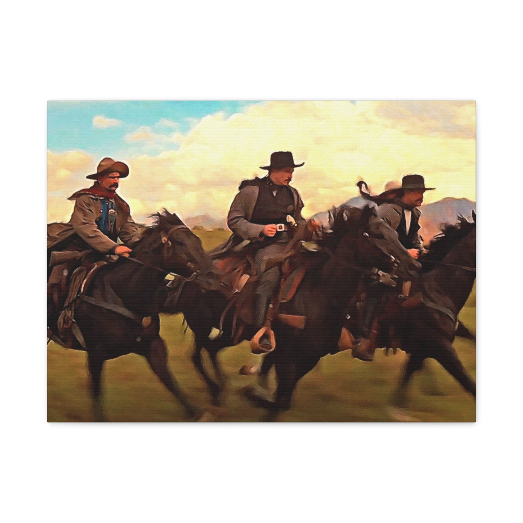 Tombstone Earp & His Immortals Canvas