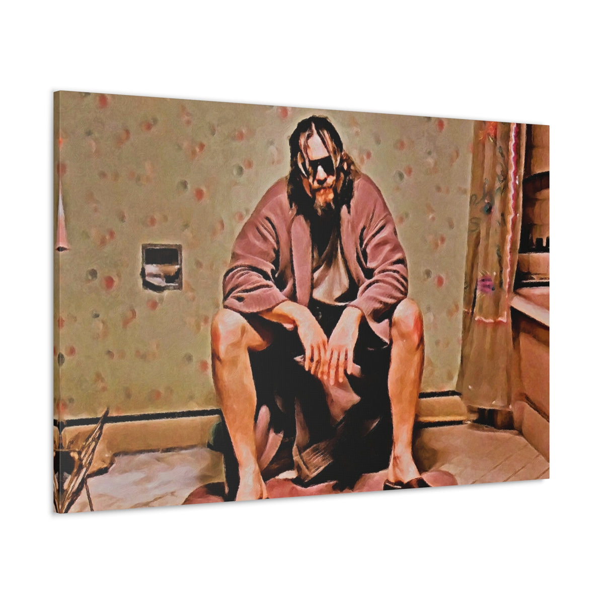 Lebowski Obviously You're Not A Golfer Canvas