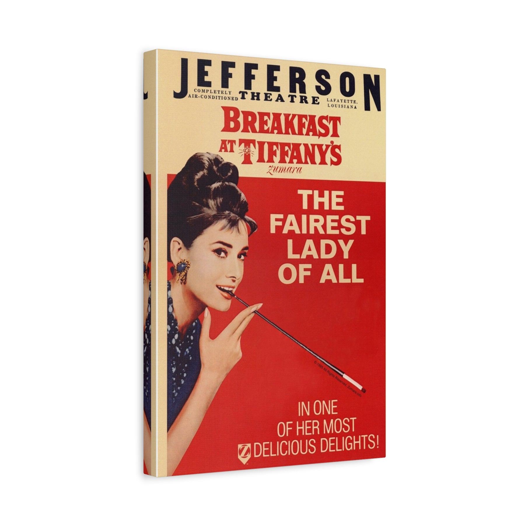 Breakfast At Tiffany's Canvas