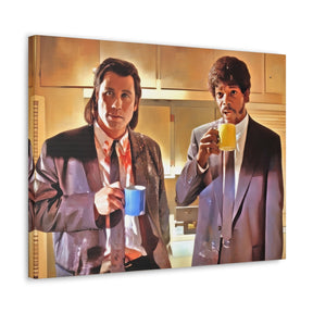 Pulp Fiction Coffee Canvas