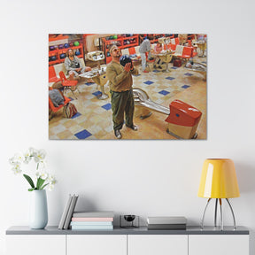 Lebowski Walter Bowling Canvas