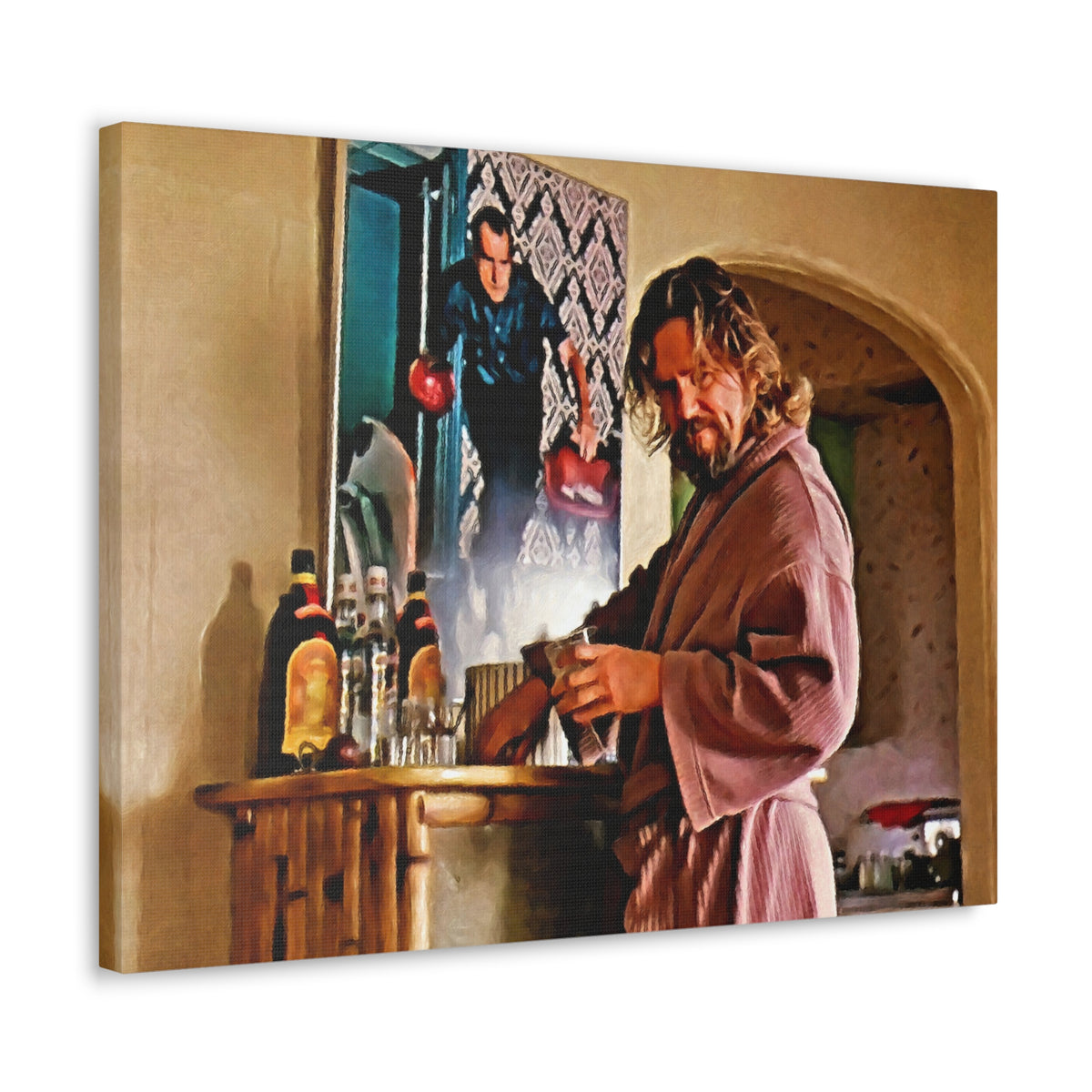 Lebowski White Russian Canvas