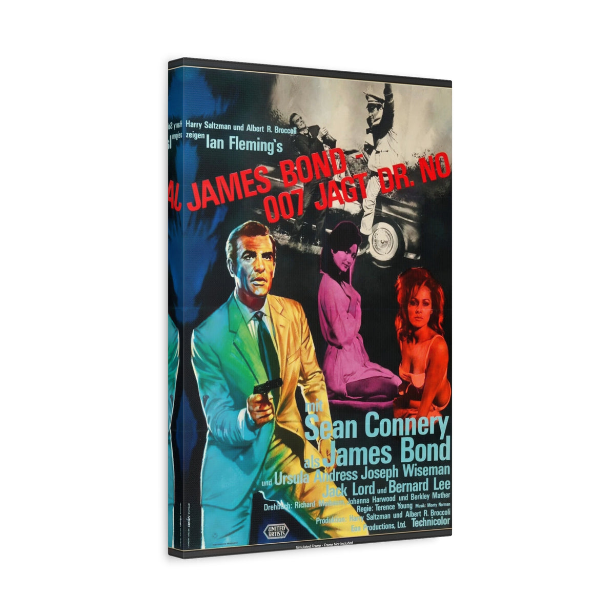 James Bond Dr. No 1962 Canvas