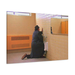 Uncle Buck Bathroom Canvas