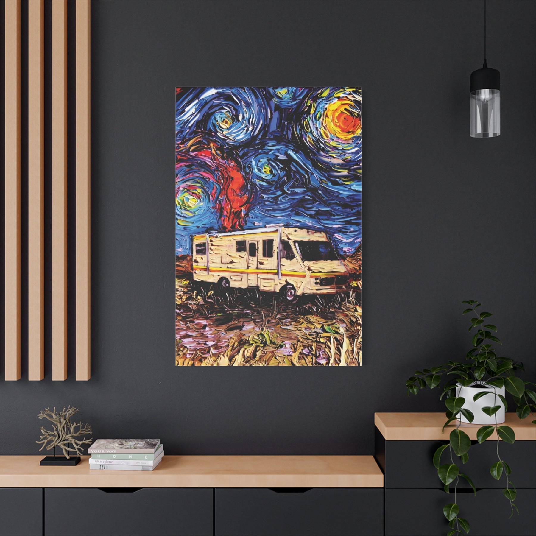 Breaking Bad Starry Night Canvas