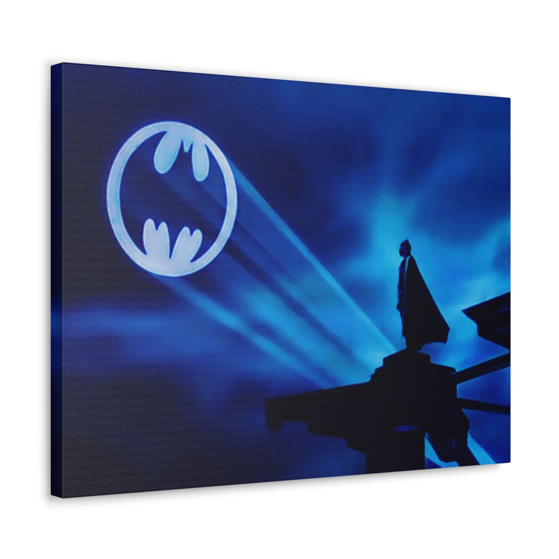 1989 Bat Signal Canvas