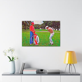 Caddyshack Be The Ball Canvas