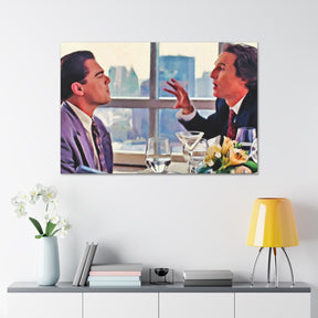 Wolf Of Wall St. Fairy Dust Canvas