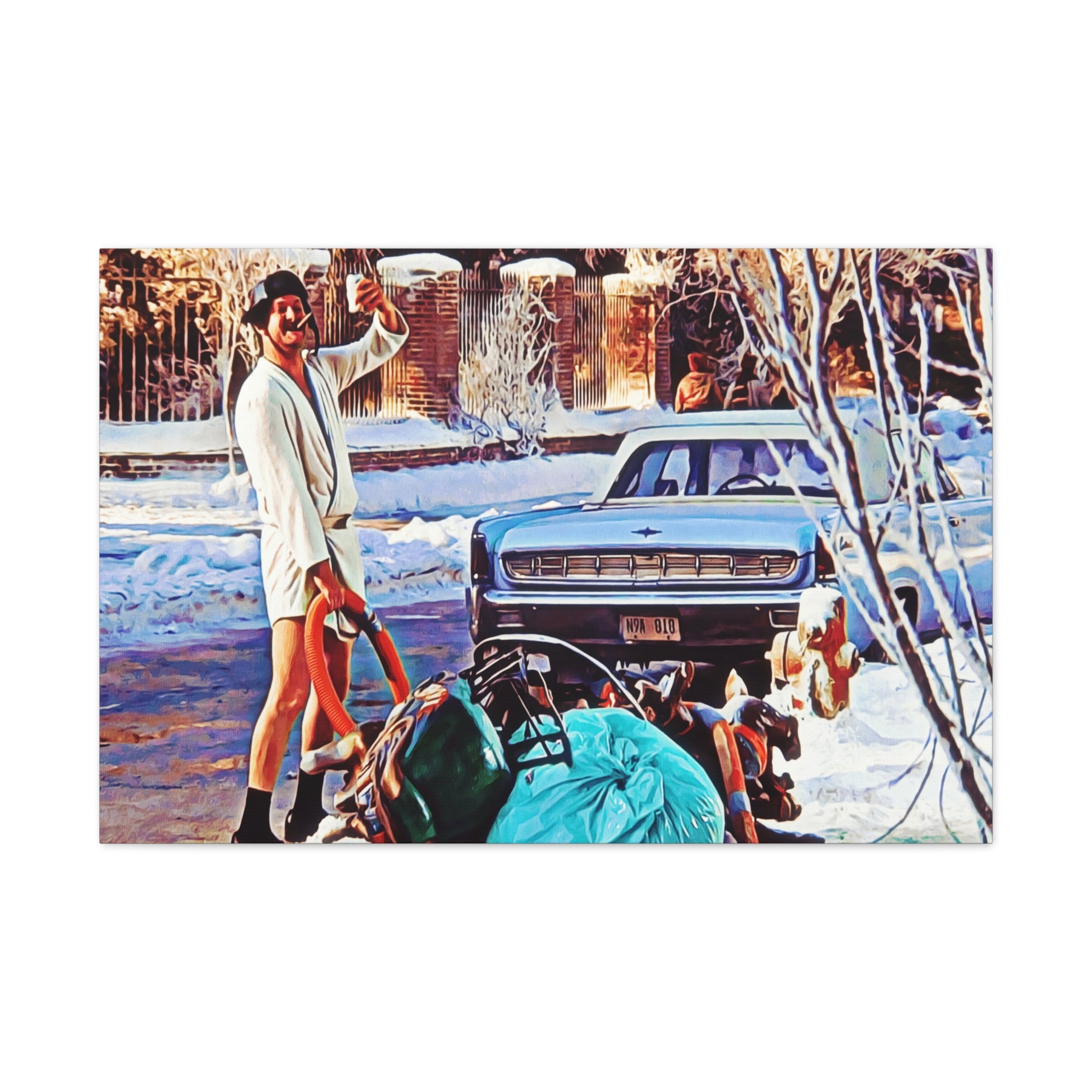 Christmas Vacation Cousin Eddie Canvas