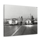 American Graffiti The Race Canvas