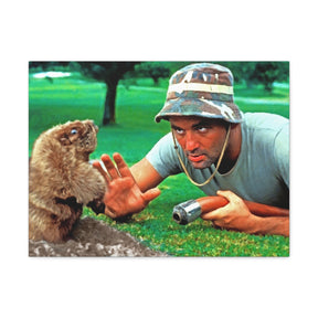 Caddyshack Carl Vs Gopher Canvas