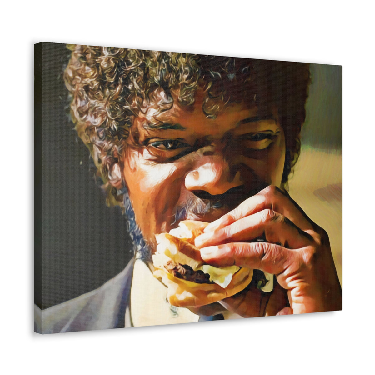 Pulp Fiction Tasty Burger Canvas