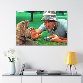 Caddyshack Carl Vs Gopher Canvas