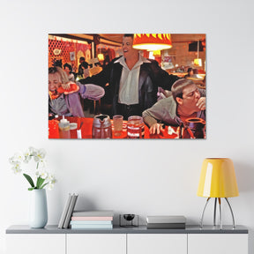 Dumb and Dumber Diablo Peppers Canvas