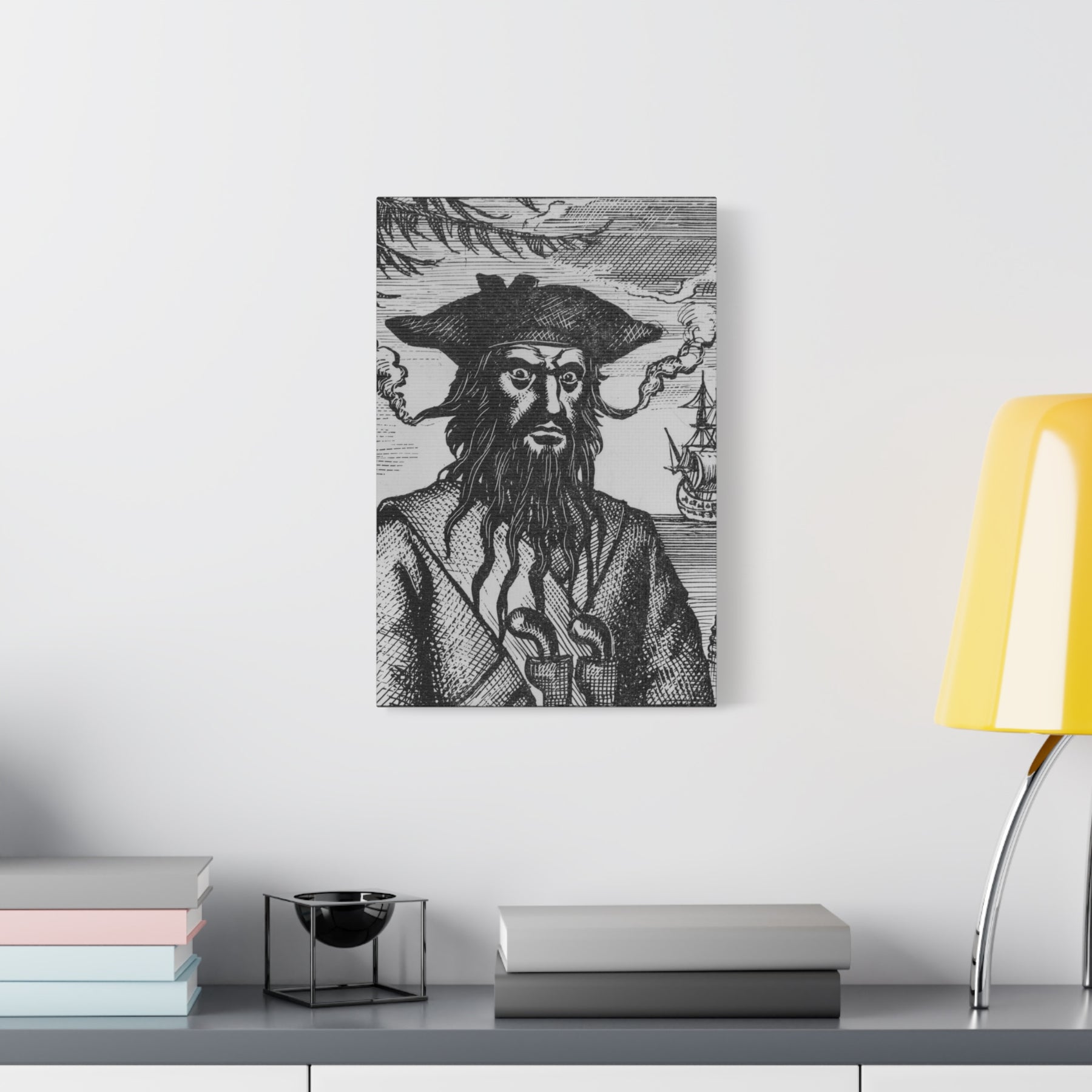 Blackbeard Canvas