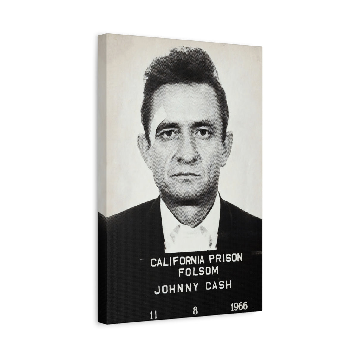 Johnny Cash Folsom Canvas