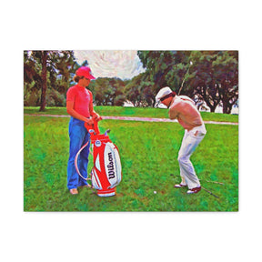 Caddyshack Be The Ball Canvas