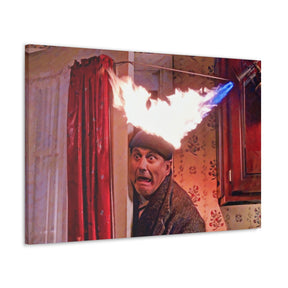 Home Alone FIRE Canvas