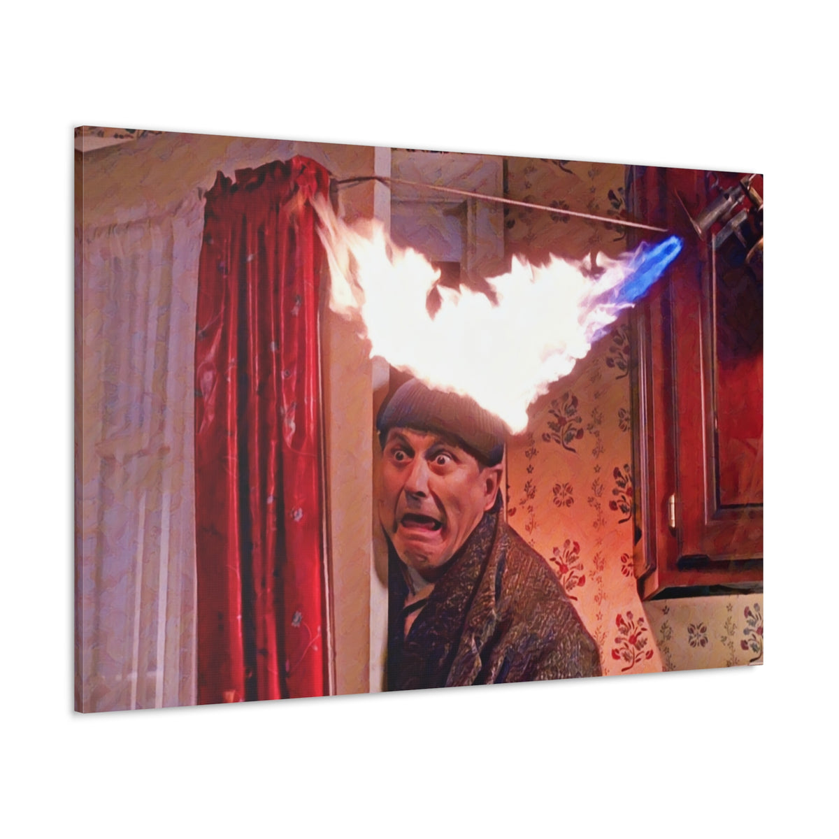 Home Alone FIRE Canvas