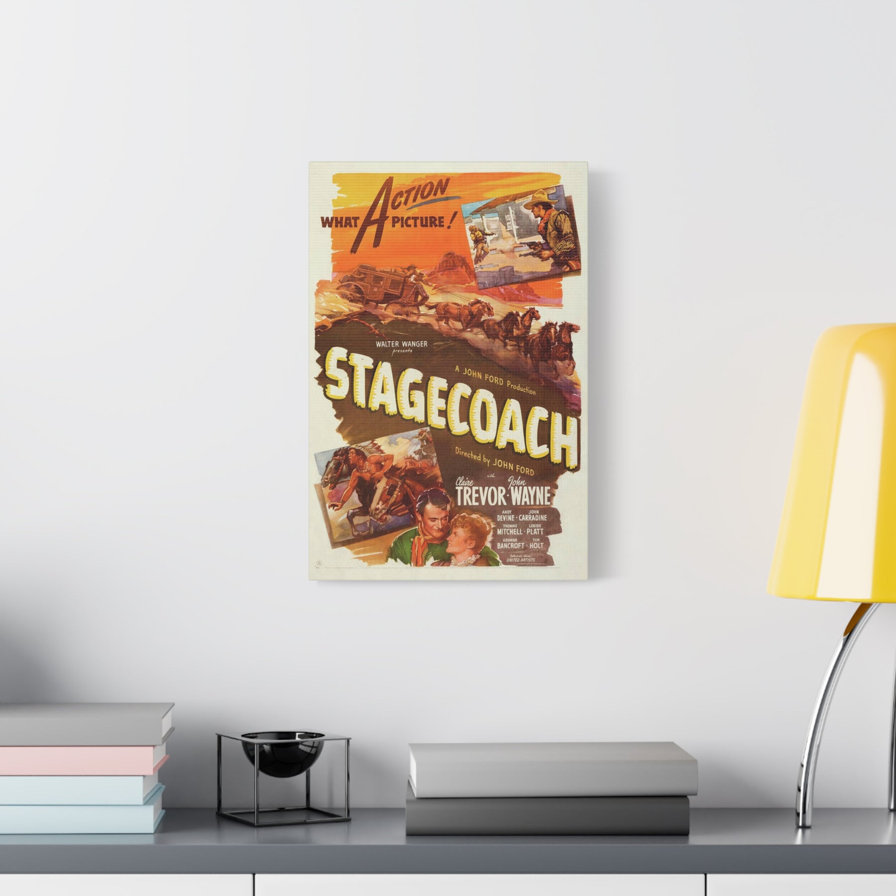 Stage Coach Canvas