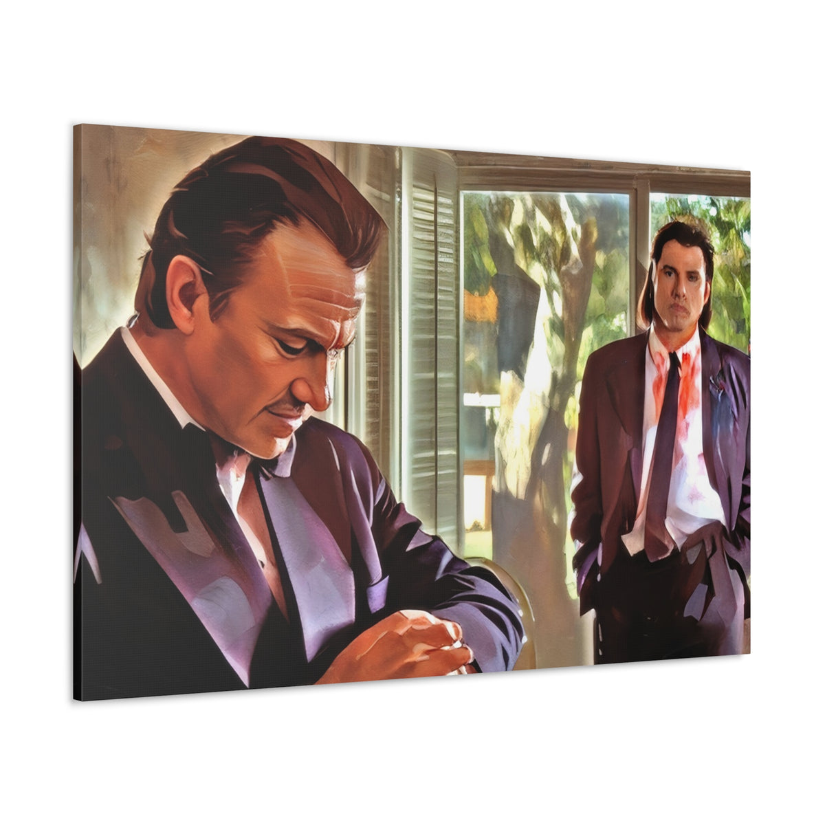 Pulp Fiction The Wolf Canvas