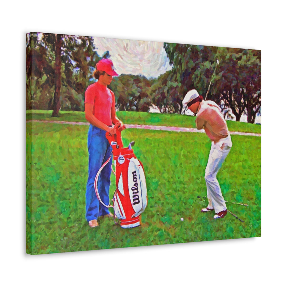 Caddyshack Be The Ball Canvas