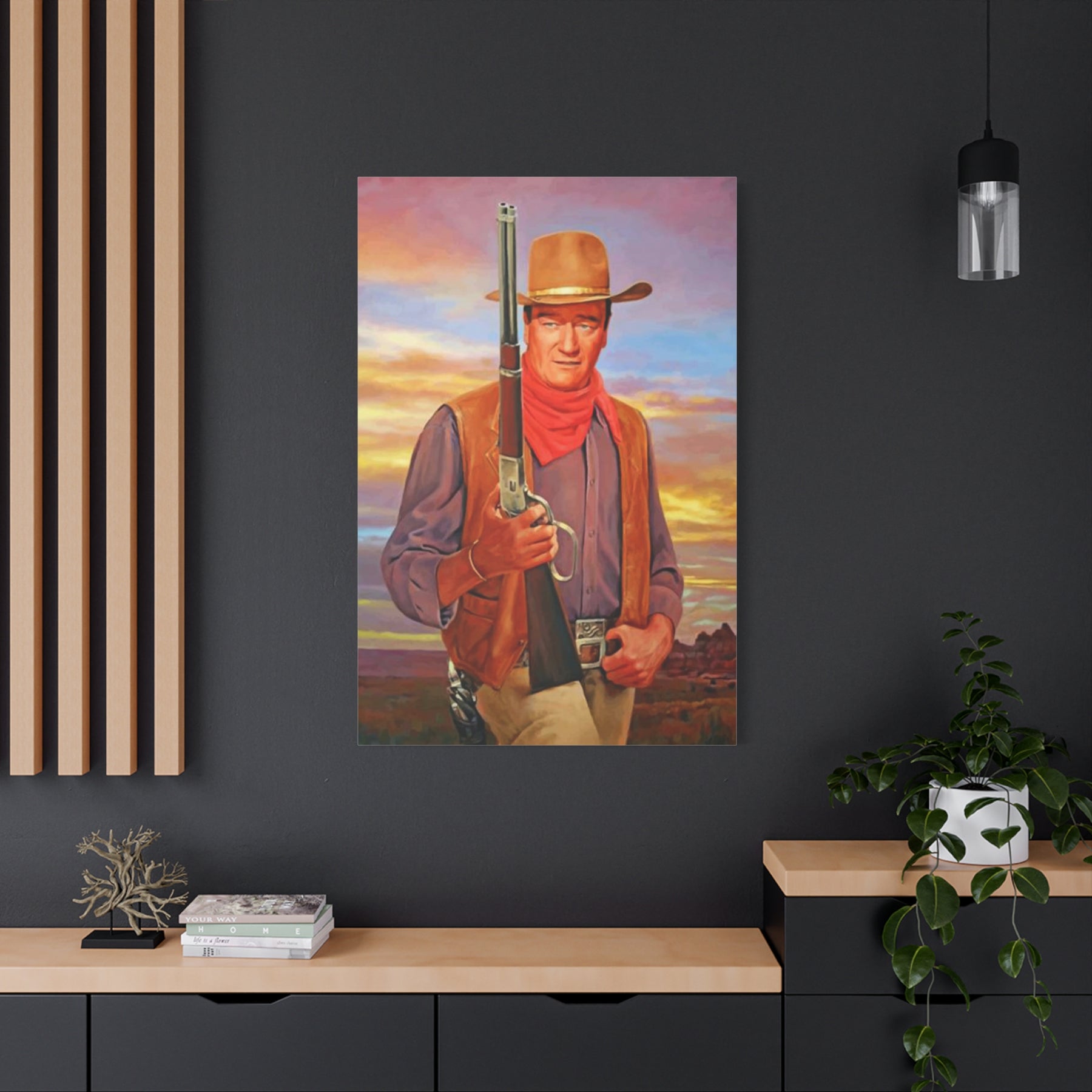 The Duke In Color Canvas