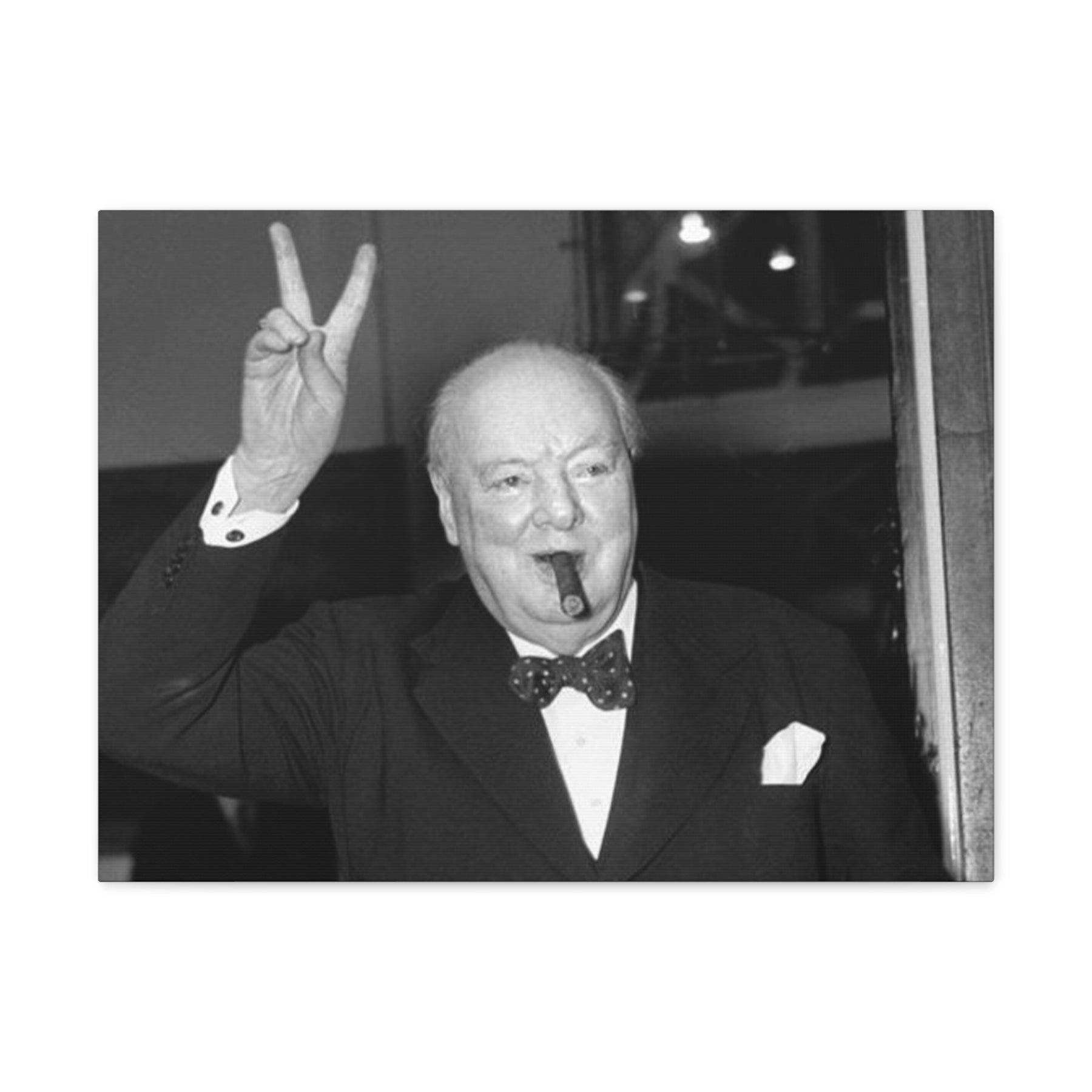 Churchill Cigar Canvas