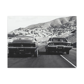 Bullitt The Chase Canvas