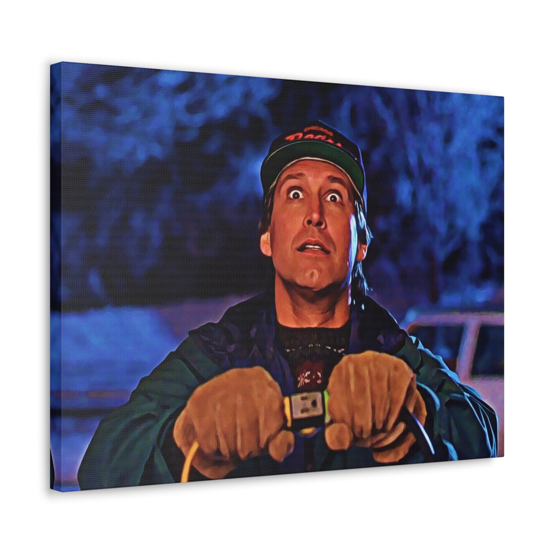 Christmas Vacation Joy To The World Canvas