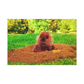 Caddyshack Gopher Canvas