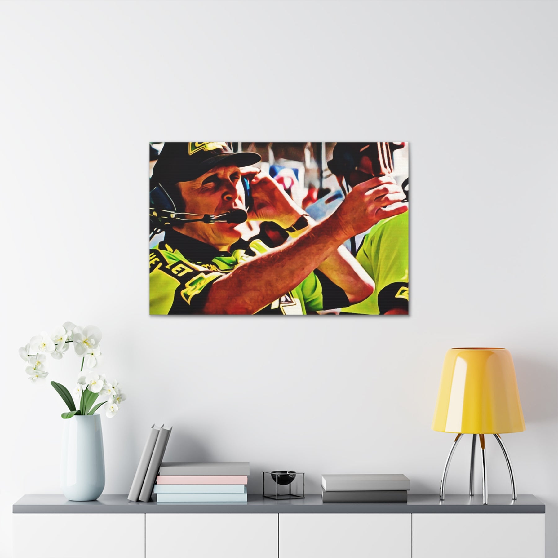 Days Of Thunder Ice Cream Canvas