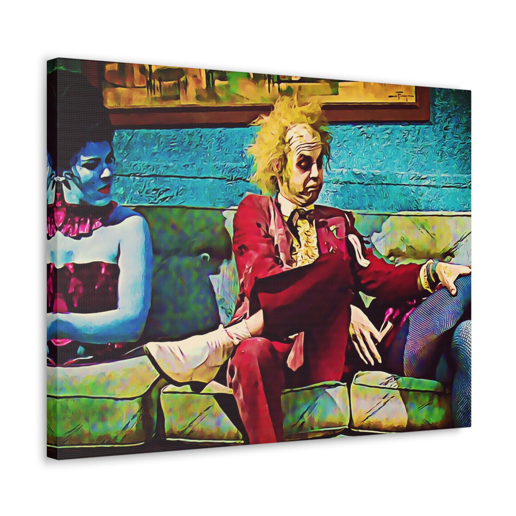 Beetlejuice Legs Canvas