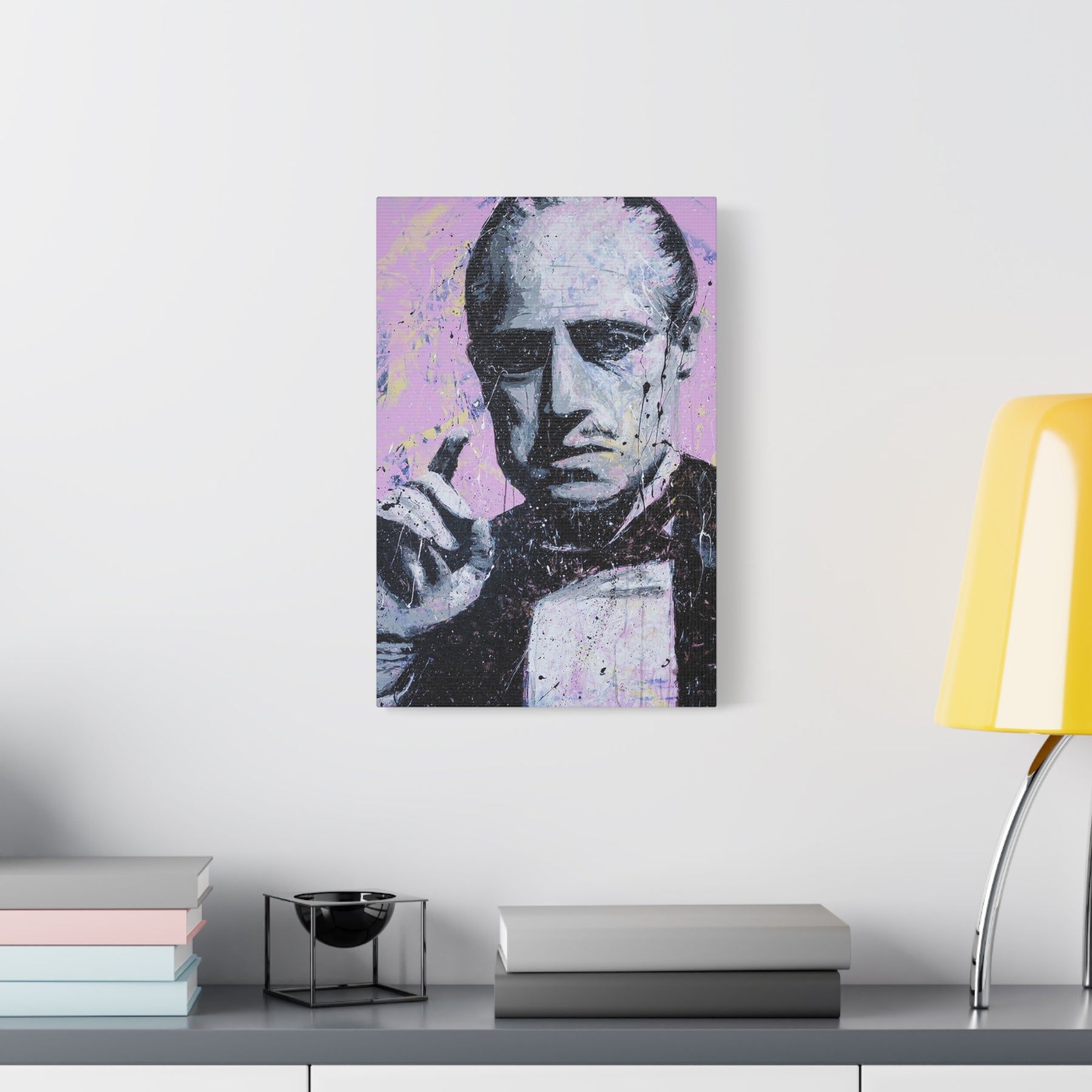 Godfather Splatter Canvas