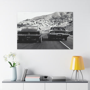 Bullitt The Chase Canvas