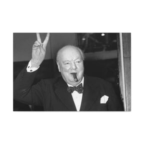 Churchill Cigar Canvas