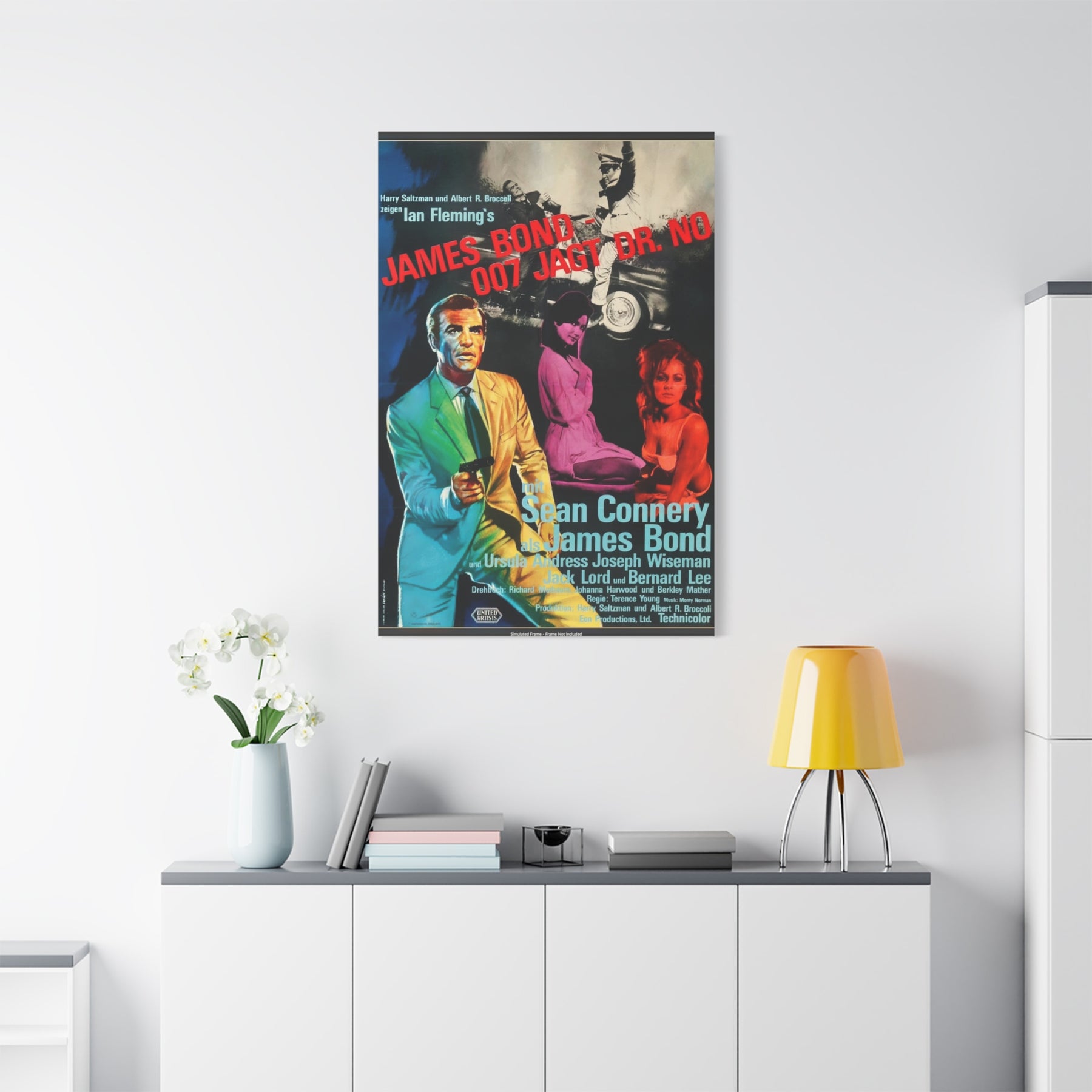 James Bond Dr. No 1962 Canvas