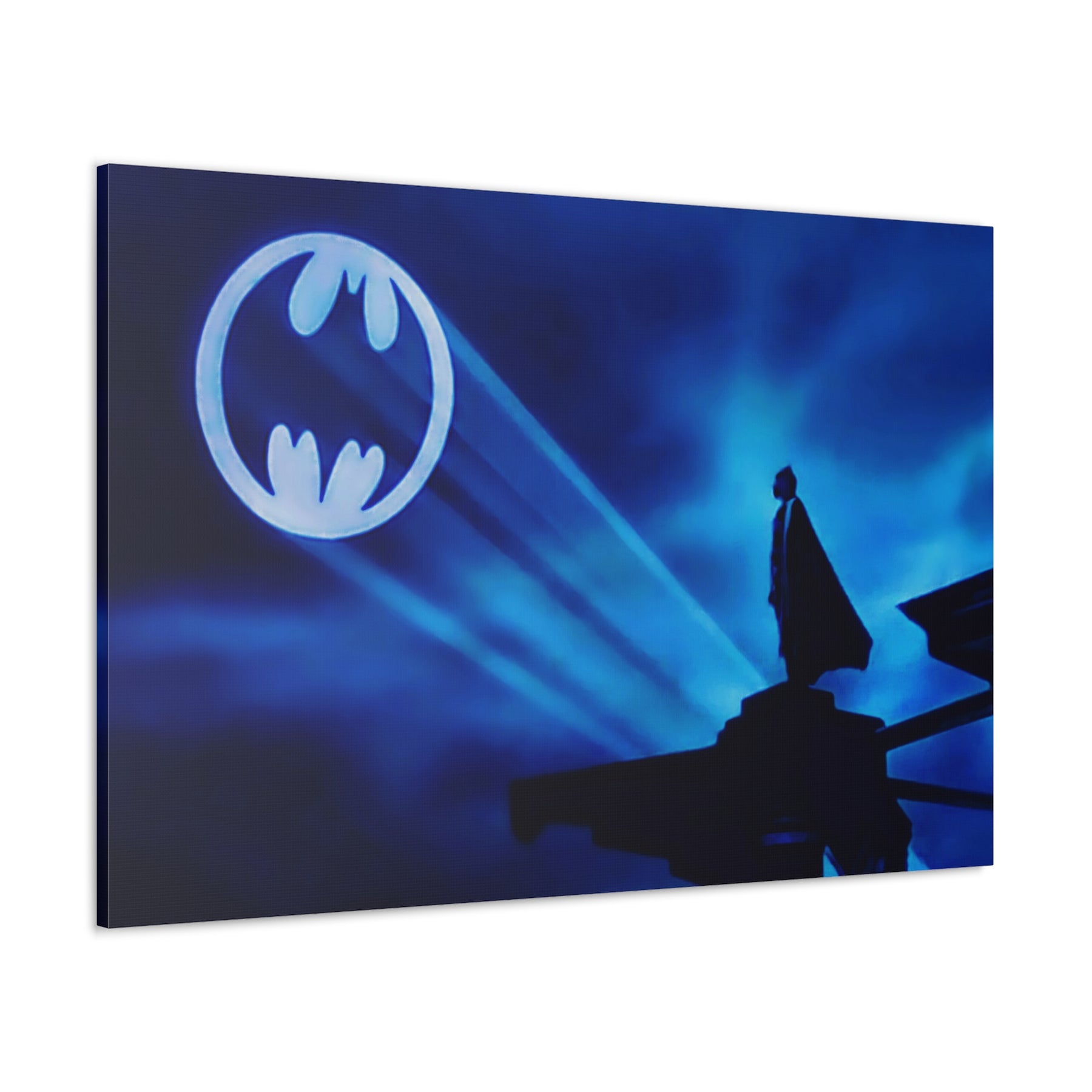 1989 Bat Signal Canvas