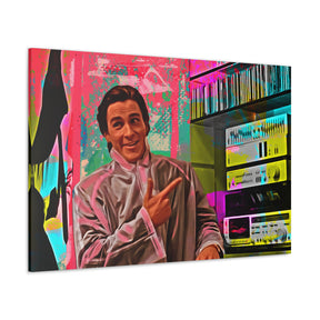 American Psycho Huey Lewis Canvas