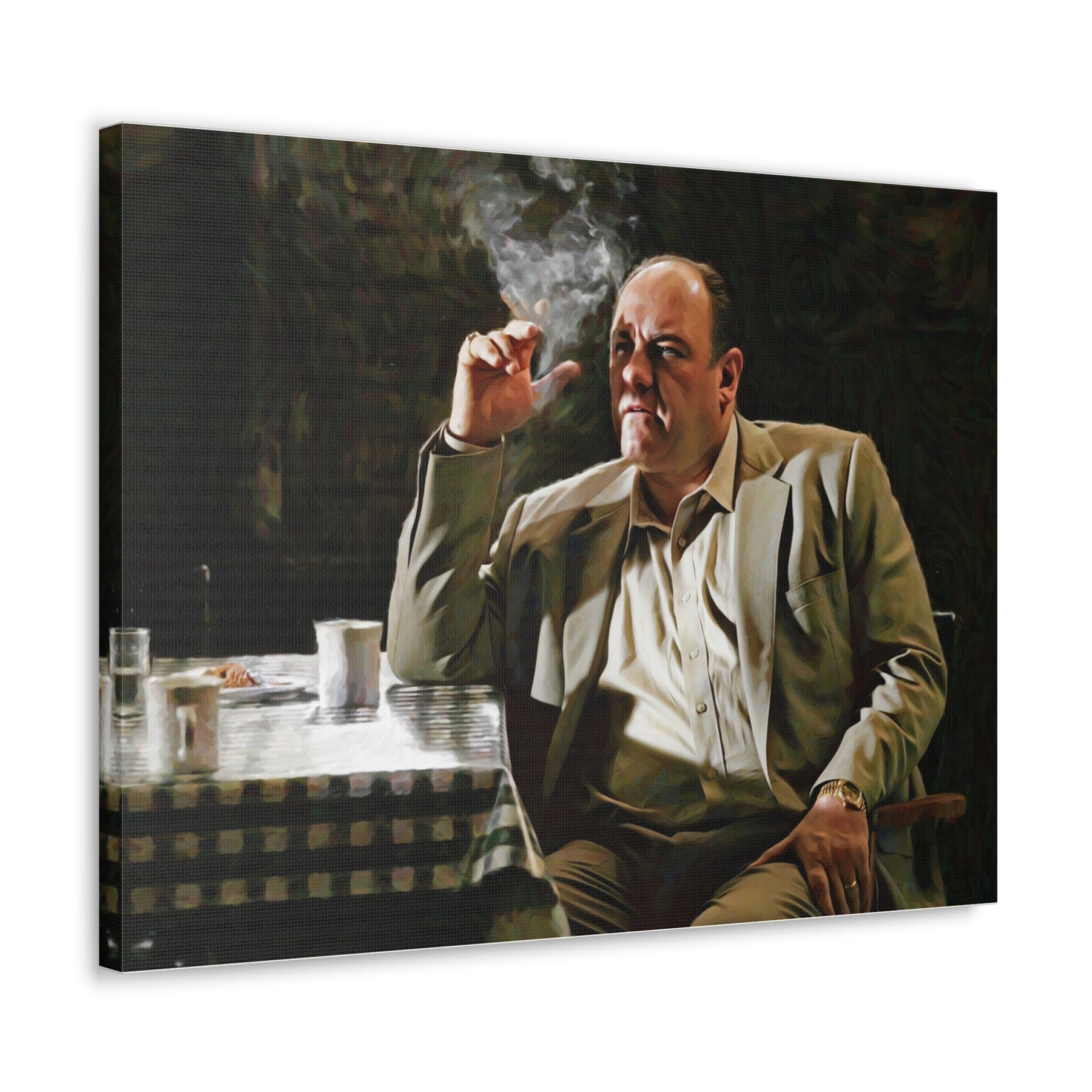 Tony Cigar Canvas