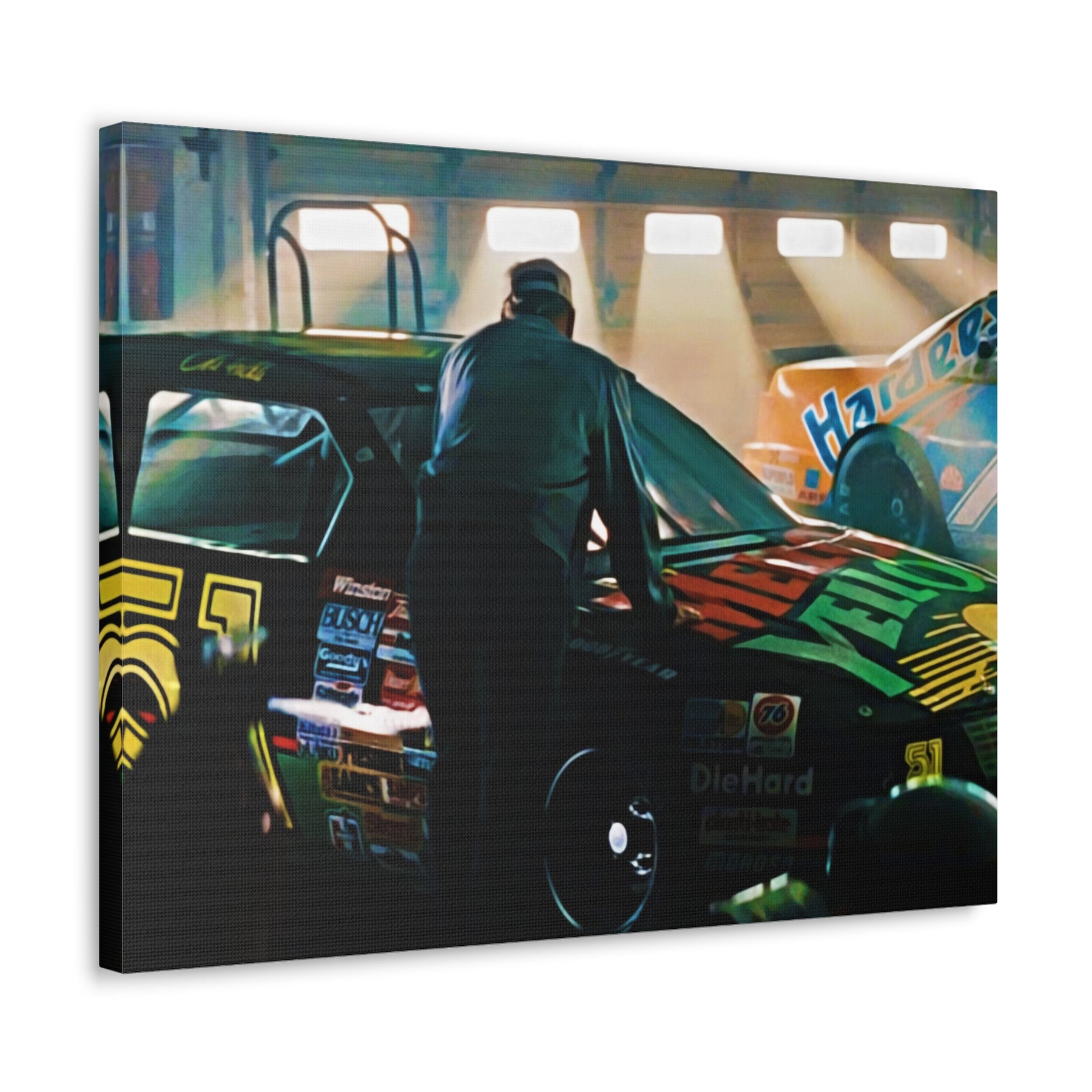 Days Of Thunder Take Care Of Cole Canvas