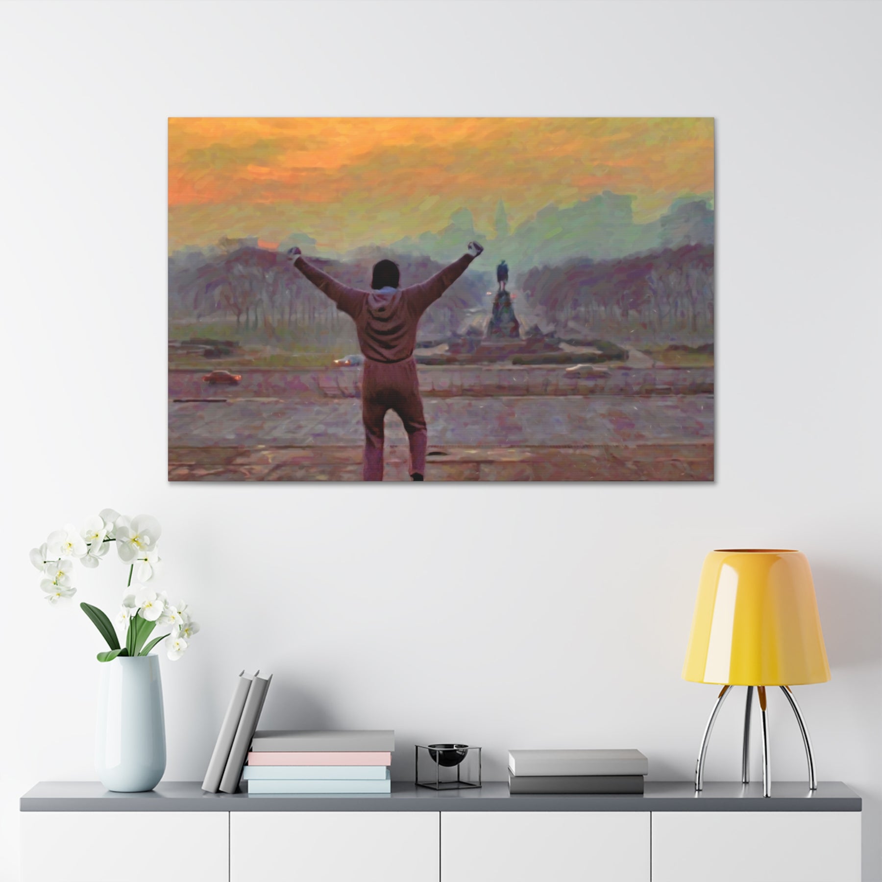 Rocky Steps Canvas