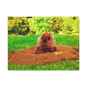 Caddyshack Gopher Canvas